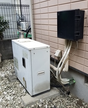 神奈川県相模原市K様の改修工事前、三洋電機（SANYO)のHBU-AK7C