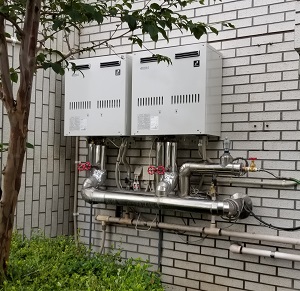 栃木県鹿沼市某病院様の交換工事後、パーパスのPG-H500W