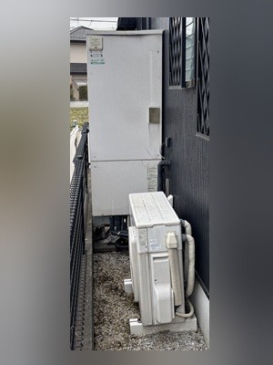 東京都武蔵村山市T様の交換工事前、東芝のHPE-FB563H