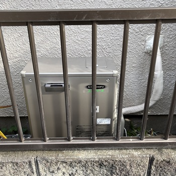 東京都八王子市H様の交換工事後、長府製作所のEDBF-673