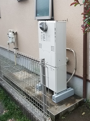 神奈川県川崎市S様の交換工事後、ノーリツのGTH-C2460AW3H