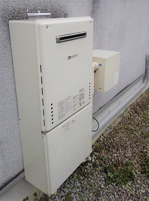 神奈川県横浜市T様の交換工事後、ノーリツのGT-2460SAWX BL（２）