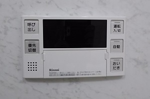 東京都江東区Y様　交換工事後　浴室リモコン　BC-220V