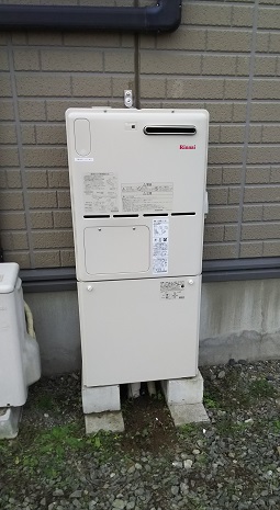 埼玉県熊谷市A様交換工事後　リンナイ RH-101W2-1(A)